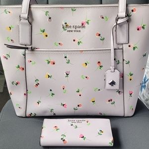 Kate Psade tote and wallet
